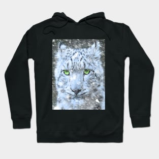 Snow Leopard #2 Hoodie